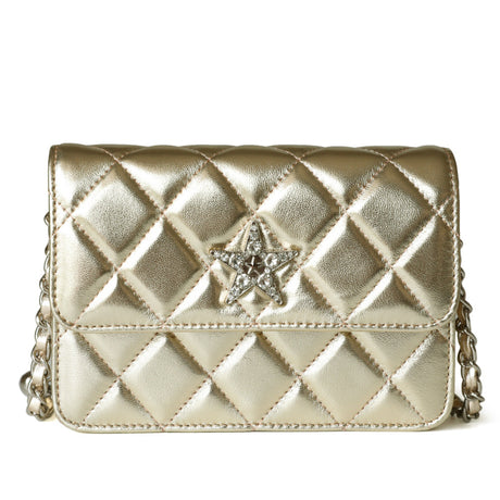 Leather Shoulder Chain Bags Flap Quilted Crossbody Mini Bags| PRUSES2