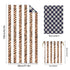 Leopard Double-faced fleece Reversible Beach Towel | PRUSES