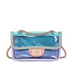 Light Green Clear Crossbody Purse with Chain | PRUSES-1