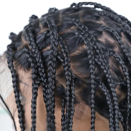 New Arrival-Long Hair Braided Wig With Baby Hair