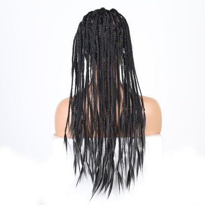 New Arrival-Long Hair Braided Wig With Baby Hair