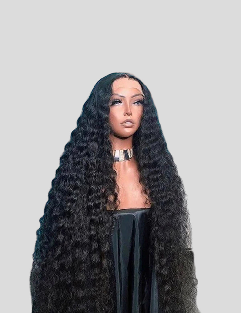 Long 3D Undetectable 32" 34" 36" 38" 40" Glueless Human Hair Wigs, 180% Density 13x4 Straight Body Wave Loose Deep Wave Curly Lace Front Wig-17