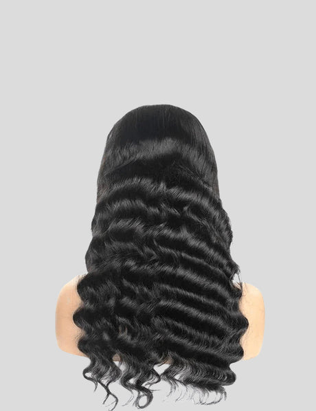Loose Deep Wave Lace Frontal Wig 13x4 HD Lace Front Wig 30 Inch Brazilian Human Hair Wigs-3