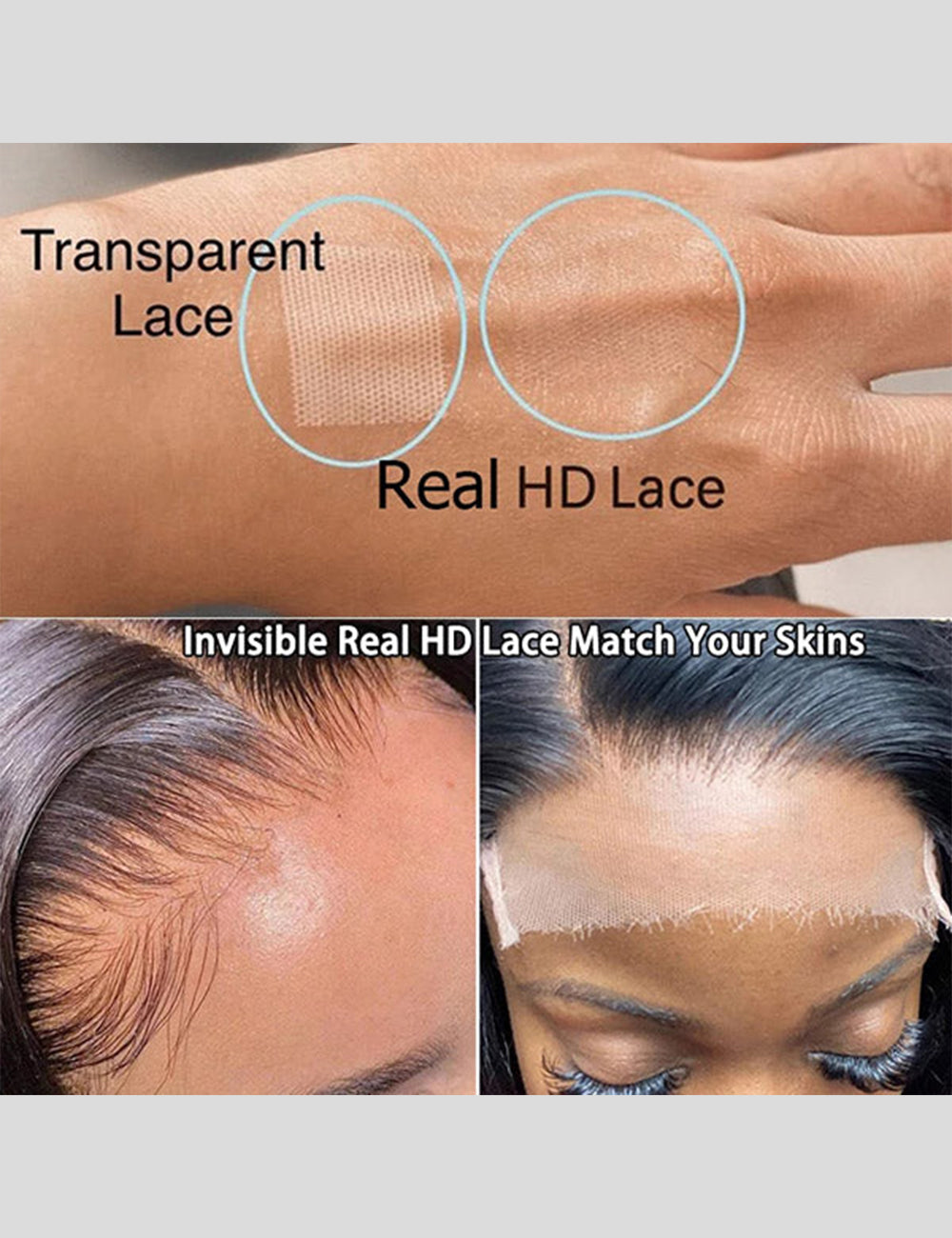 Loose Deep Wig HD Lace Frontal Wigs Invisible 13x4 Lace Front Wigs Long Human Hair Wigs-3