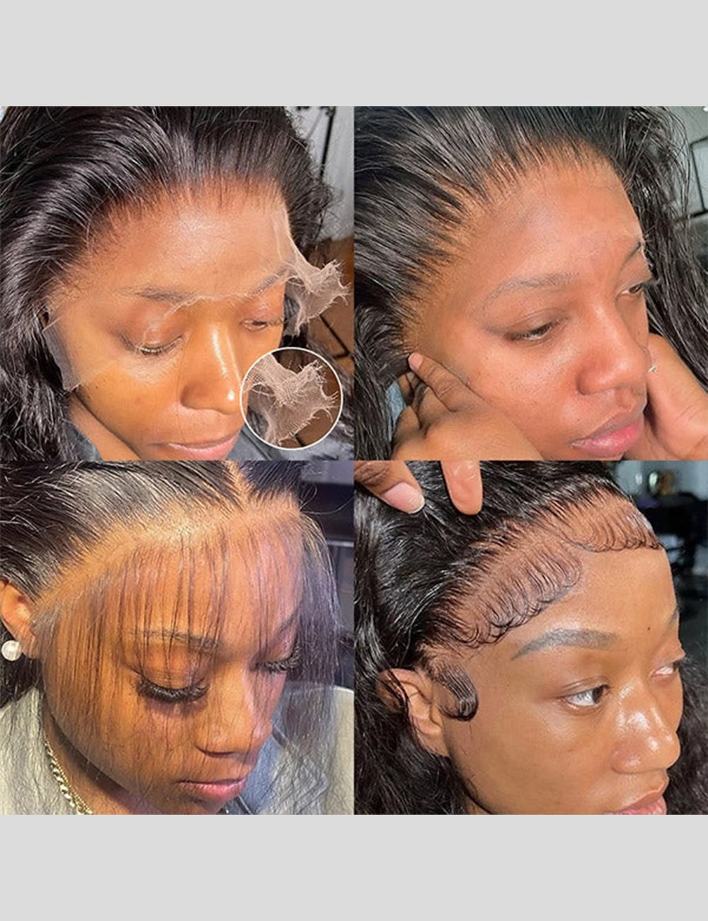 Loose Deep Wig HD Lace Frontal Wigs Invisible 13x4 Lace Front Wigs Long Human Hair Wigs-4