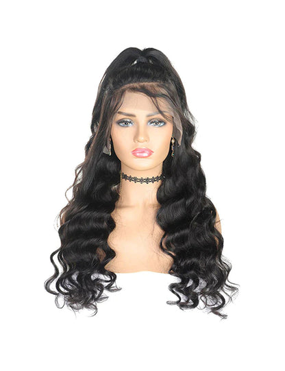 Loose Wave Wig 4x4 HD Lace Closure Wig 250% Density Brazilian Human Hair Wigs-1
