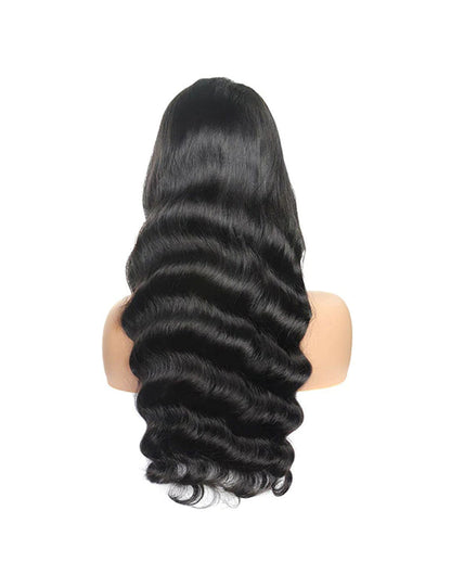 Loose Wave Wig 4x4 HD Lace Closure Wig 250% Density Brazilian Human Hair Wigs-3