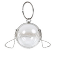Metal Round Handle Sphere Clear Bags Transparent Crosdbody Summer Bags| PRUSES