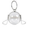 Metal Round Handle Sphere Clear Bags Transparent Crosdbody Summer Bags| PRUSES