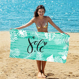Mint_Green_Double-Faced_Fleece_Beach_Towel_PRUSES_1