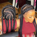 Nigerian Woman Braided Wigs