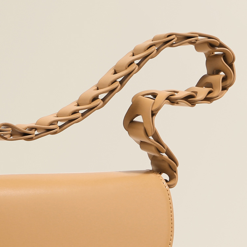 Nude_Genuine_Leather_Flap_Shouler_Bags_Purse_2