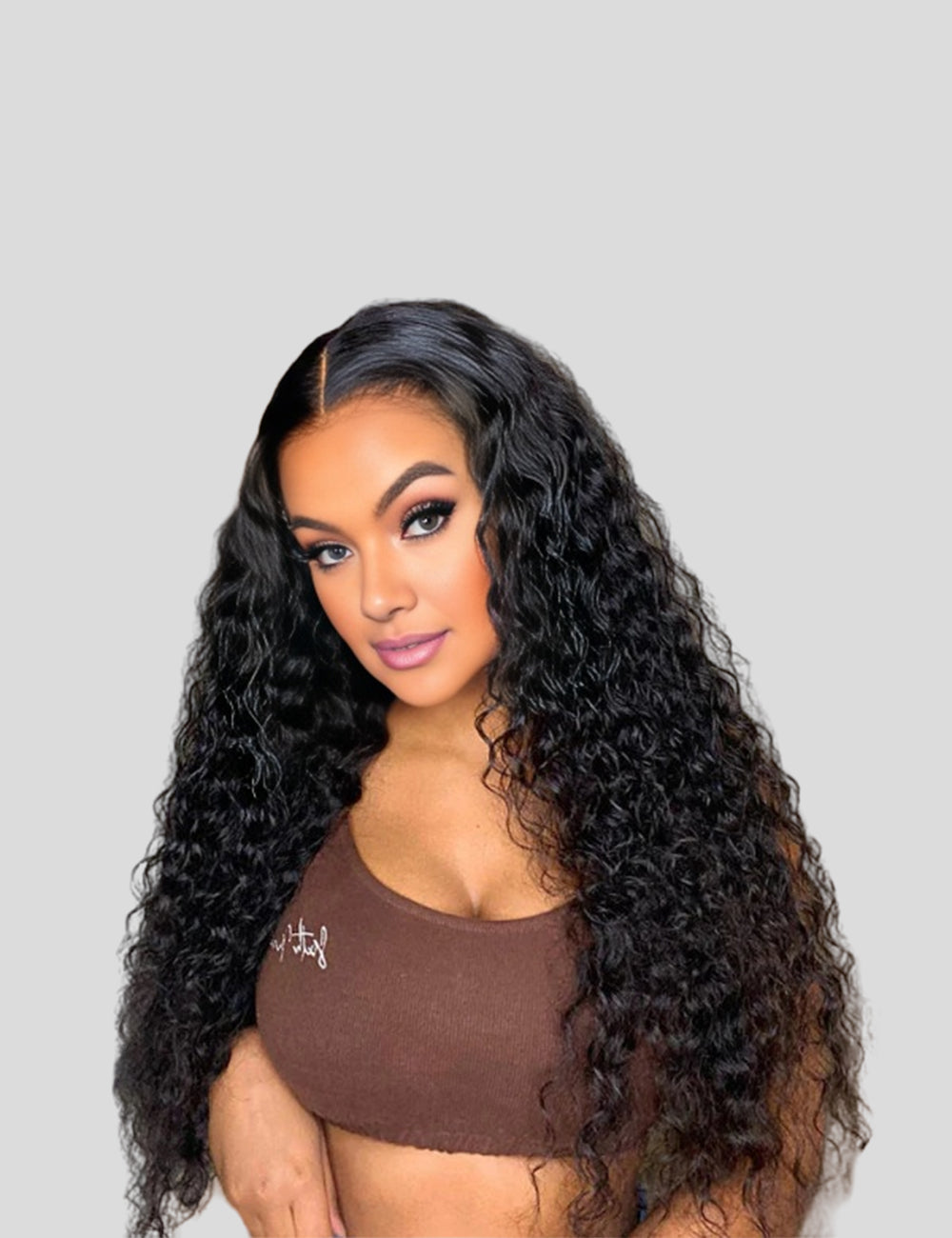Overnight Shipping 13x4 Lace Front Wigs Brazilian Deep Wave Wig Deep Curly Glueless Human Hair Wig
