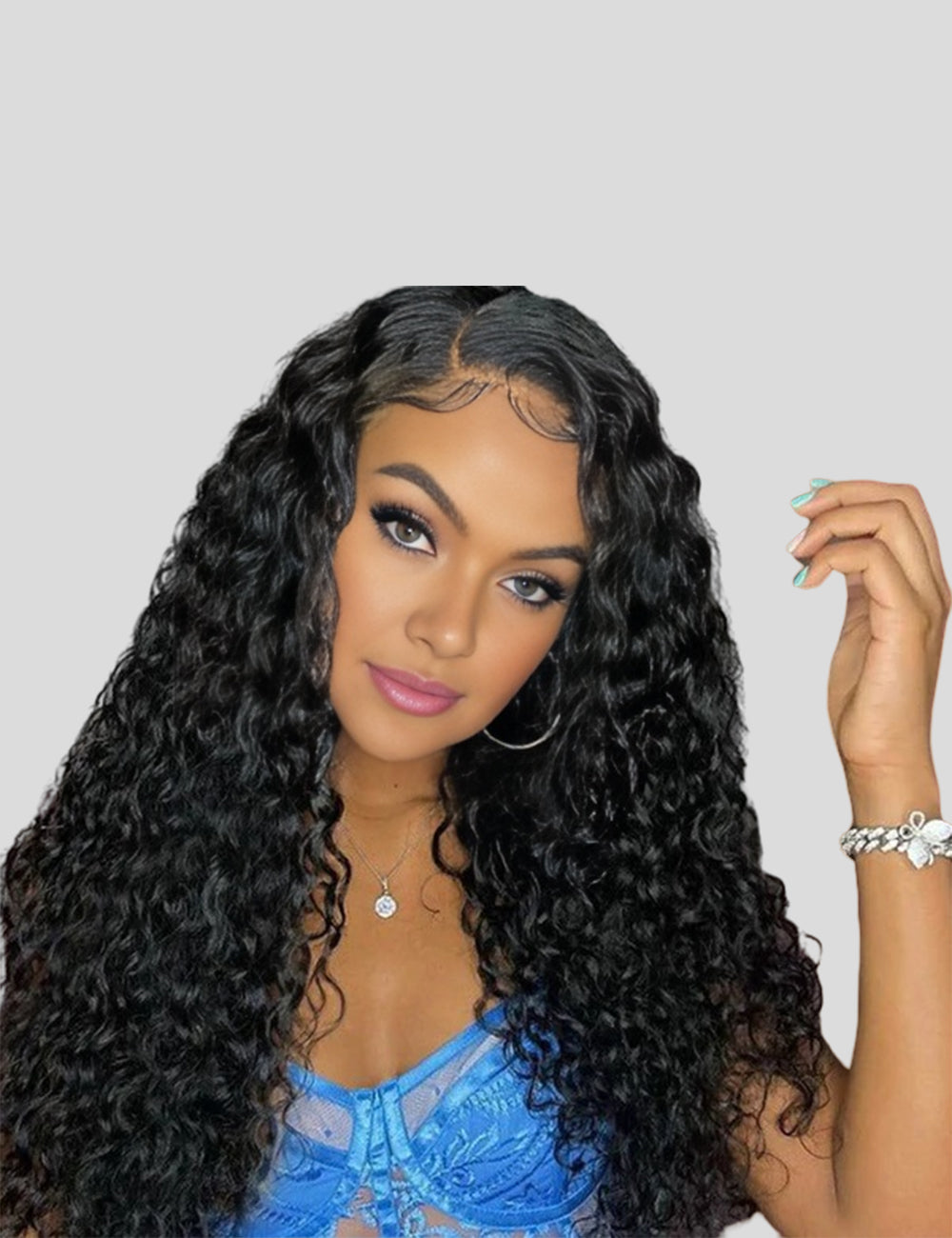 PartingMax Wear Go Deep Wave Wigs 7x6 HD Lace Closure Wigs 100% Human Hair Wig-1