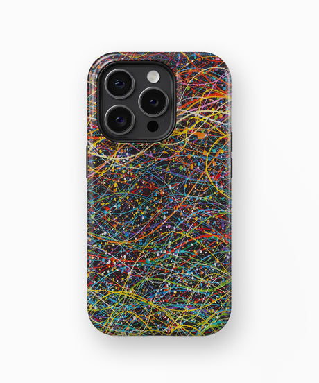 Phone Case Colorful Line of Paint | PRUSES