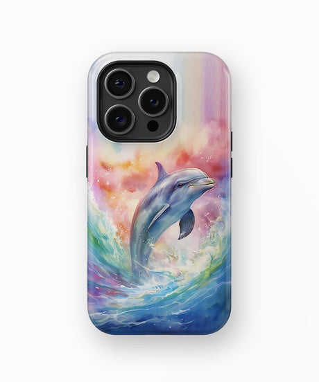 Phone Case Watercolor Dolphin | PRUSES