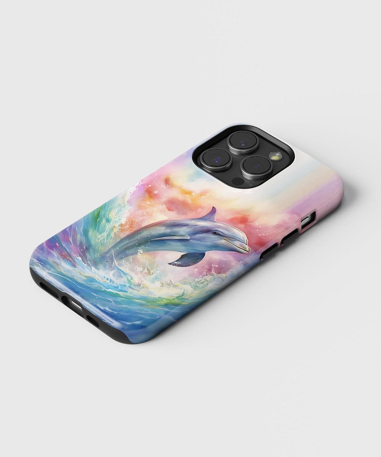 Phone Case Watercolor Dolphin | PRUSES 2