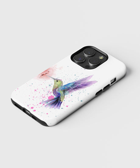 Phone Case Watercolor Hummingbird | PRUSES1