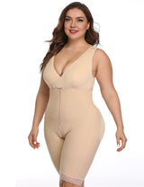 Plus Size Beige Tummy Control Butt Lifter Shapewear