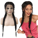 Pre Braided Freedom Couture Black Wig