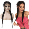 Pre Braided Freedom Couture Black Wig