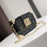 Rainbow Glitter Box Chain Bag Crossbody Purses | PRUSES-3