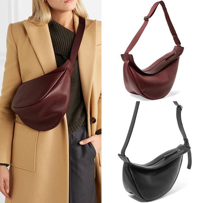 Red Hobo Crossbody Purse Women Fanny Pack Chest Bag | PRUSES-1