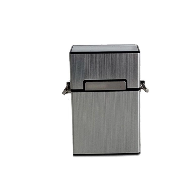 Silver Mini Crossbody Chain Bag Metal Coin Bags