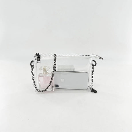 Silver_Zip_Clear_Purse_Transparent_Beach_Bag_with_Removable_Chain_1