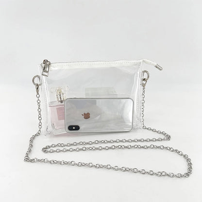 Silver_Zip_Clear_Purse_Transparent_Beach_Bag_with_Removable_Chain_2