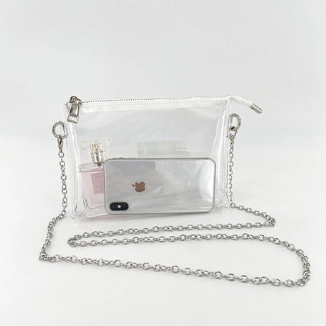 Silver_Zip_Clear_Purse_Transparent_Beach_Bag_with_Removable_Chain_2