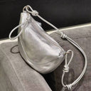 Silver_soft_leather_zipper_half-moon_shoulder_bag_vintage_hobo_bags
