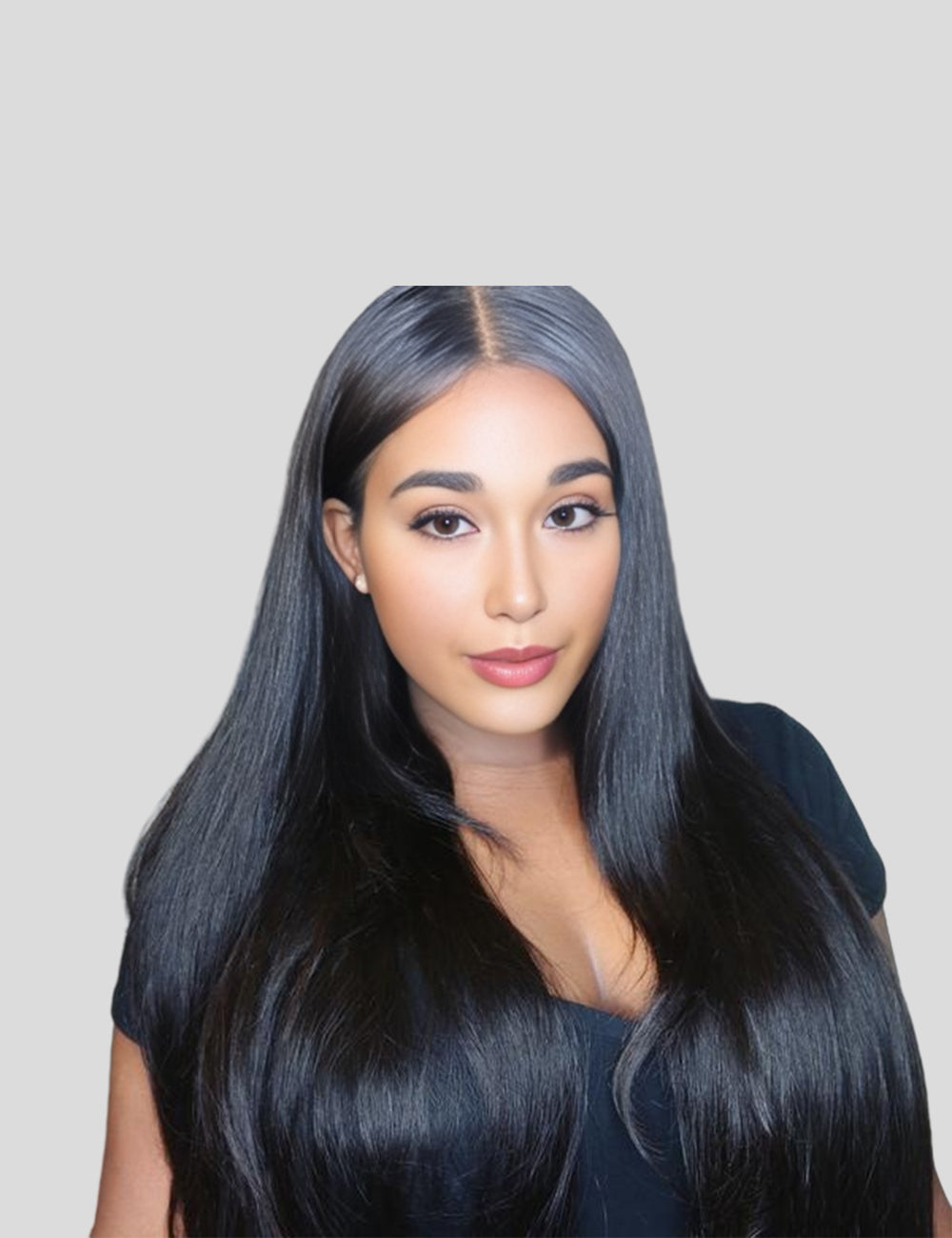 Straight Hair Wig 4x4 Lace Closure Wig 30 Inch Malaysian Human Hair Wigs-1