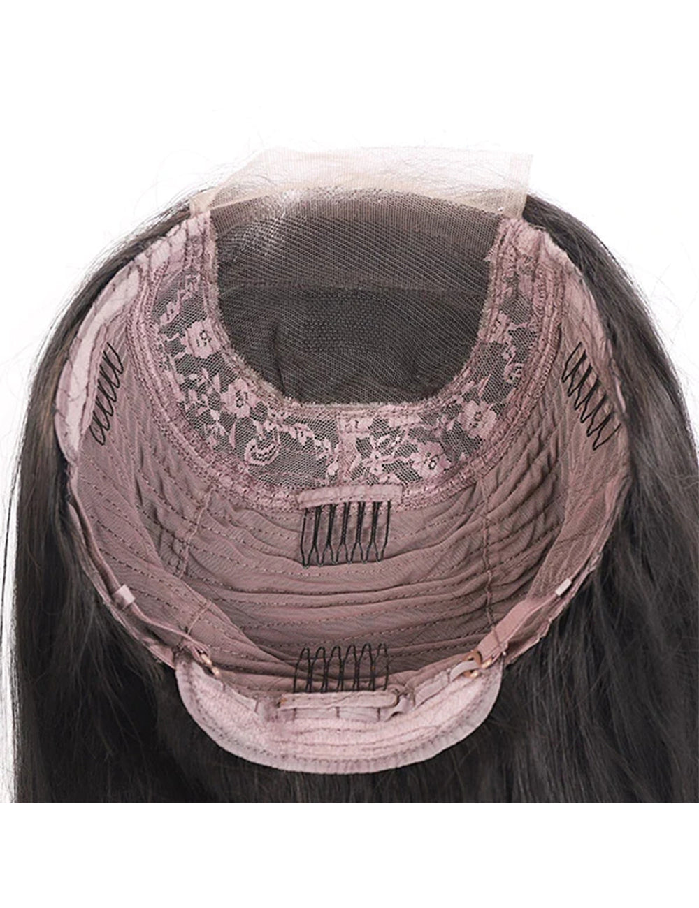 Straight Hair Wig 4x4 Lace Closure Wig 30 Inch Malaysian Human Hair Wigs-4