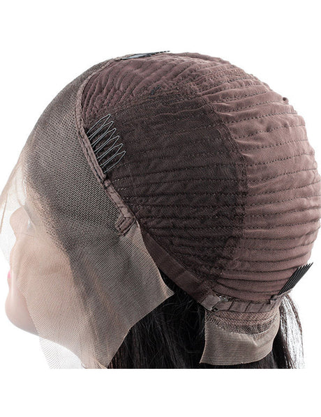 Straight Lace Front Wig 13x4 Frontal Wigs With Baby Hair 250% Density Human Hair Wigs-5