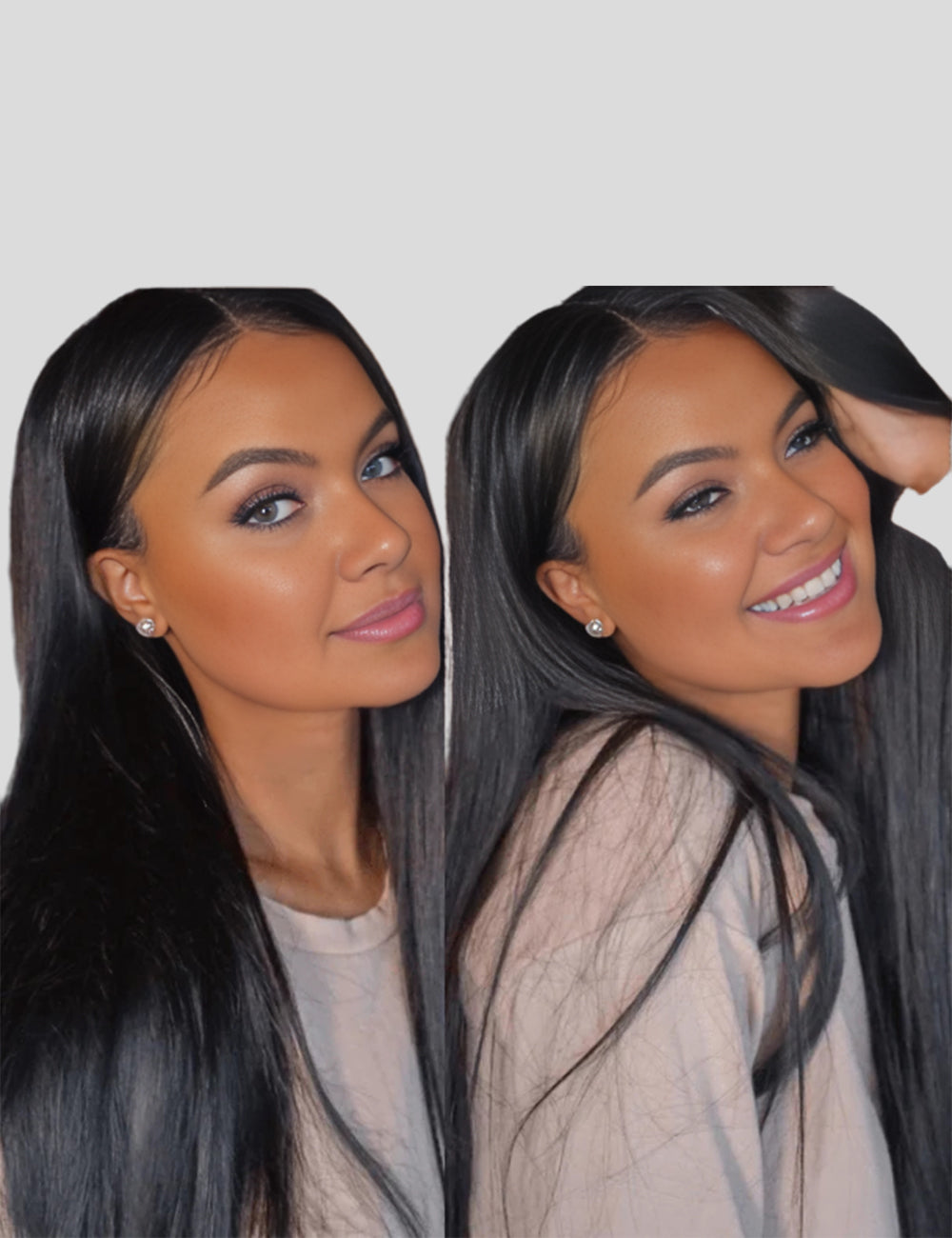 Straight Lace Front Wigs Virgin HD Glueless Human Hair Wigs 13x4 Transparent Lace Frontal Wig-2