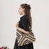 Straw bag Tote bag Knitted bag |PRUSES-2
