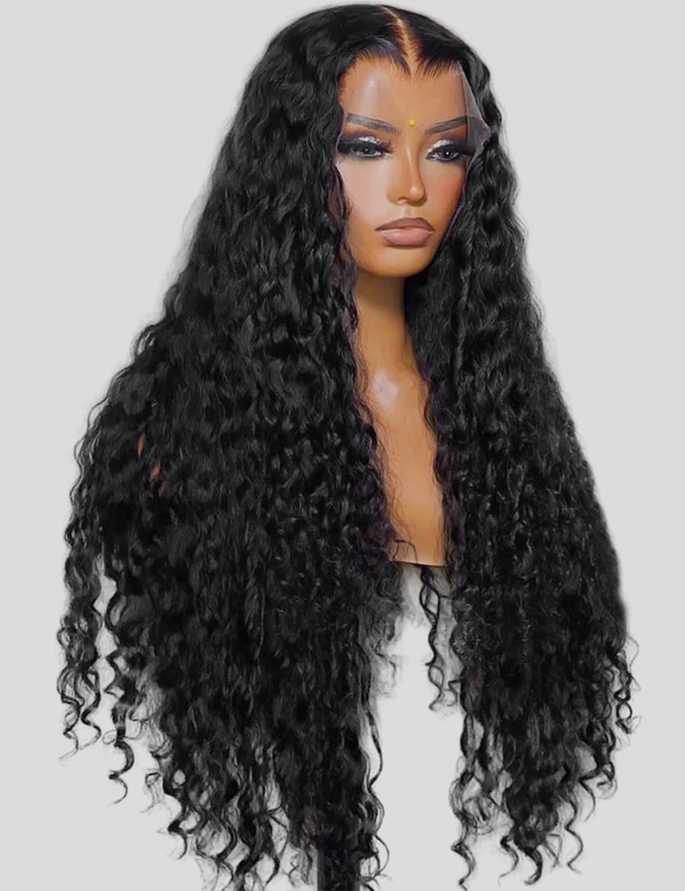 Water Wave Full Lace Wigs With Pre Plucked HD 360 Full Wigs With Natural Hairline-3