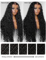 Water Wave Full Lace Wigs With Pre Plucked HD 360 Full Wigs With Natural Hairline-5