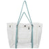 White Large Clear Tote Bag Transparent Jelly Tote Purse| PRUSES