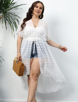 Women_Plus_Size_3D_Polka_Dot_Chiffon_Cover_Up_5