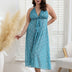Women Plus Size Backless Polka Dot Mesh See-through Babydoll-3