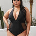Women_Plus_Size_Black_Mesh_V-neck_One_Piece_Swimsuit_4