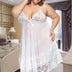 Women Plus Size Boudoir Set Lingerie Lace Babydoll