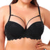 Women Plus Size Breathable Large Cup Underwire Bra | PRUSES-4
