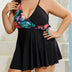 Women_Plus_Size_Color_Matching_Swimsuit_8