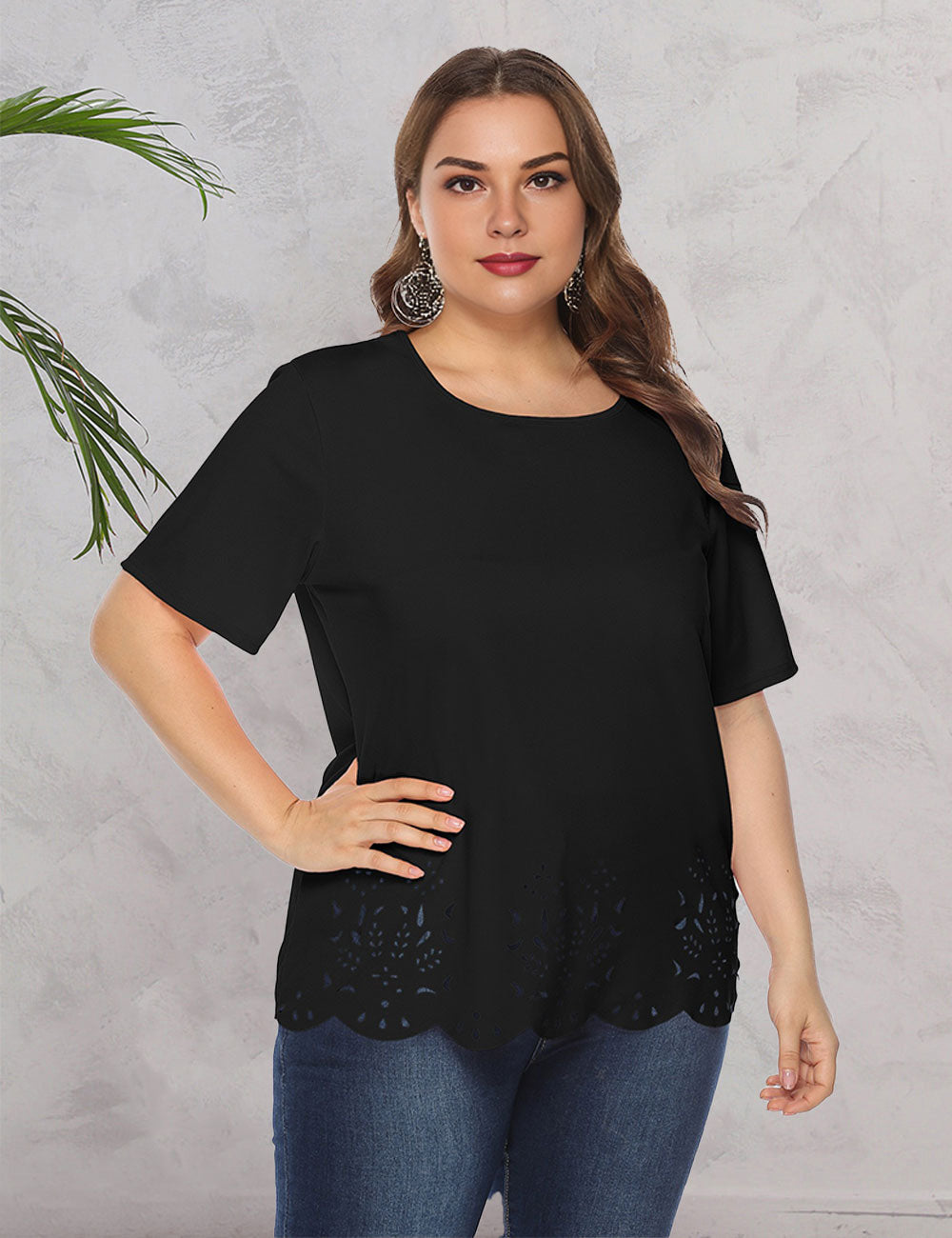Women_Plus_Size_Elegant_Flower_Scalloped_T-Shirt_PRUSES_11
