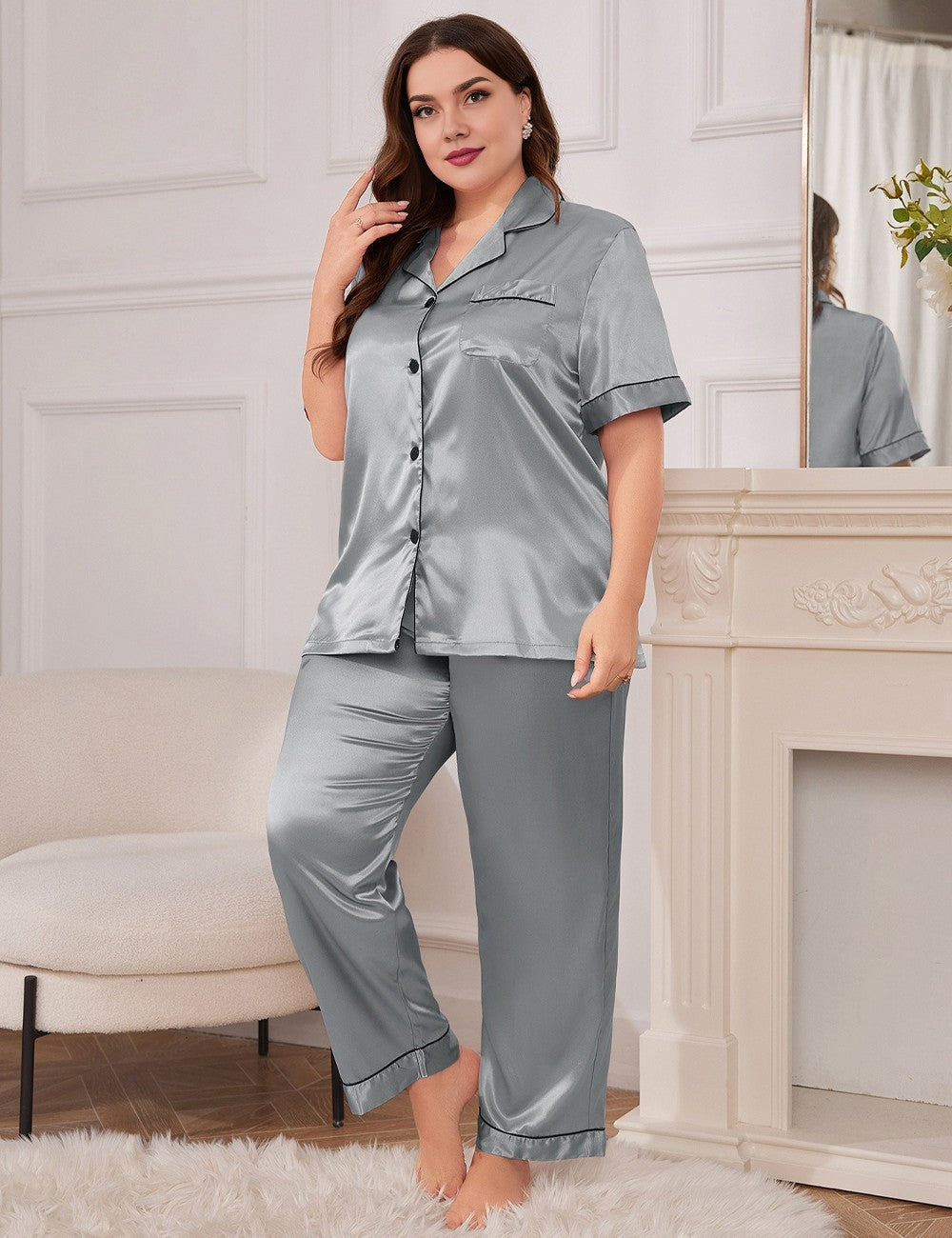 Women_Plus_Size_Elegant_Ice_Silk_Pajamas_PRUSES_2