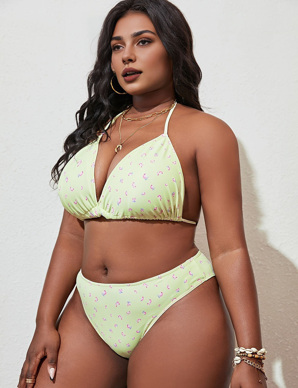 Women_Plus_Size_Floral_Bikini_Three_Piece_Set_7