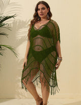 Women_Plus_Size_Fringed_Bikini_Cover-up_5